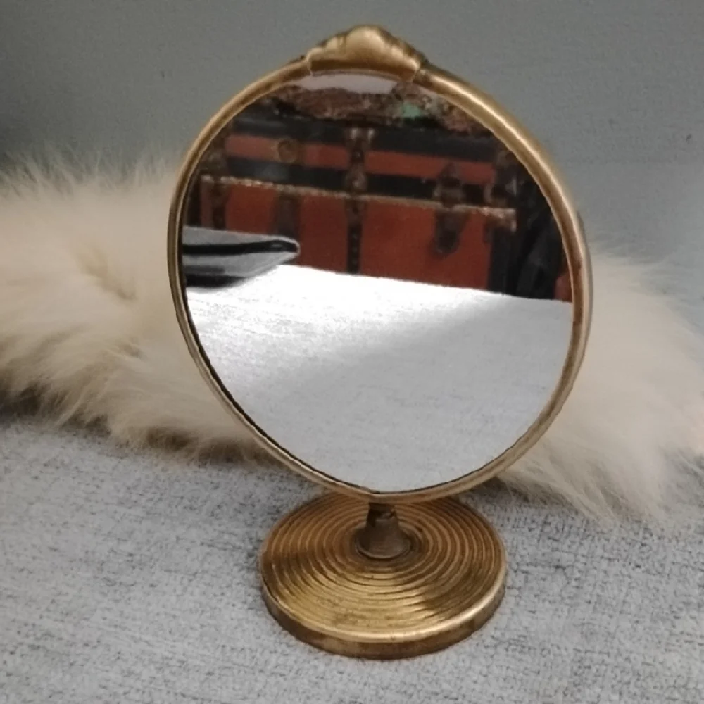 Elegant Gold Vanity Mirror